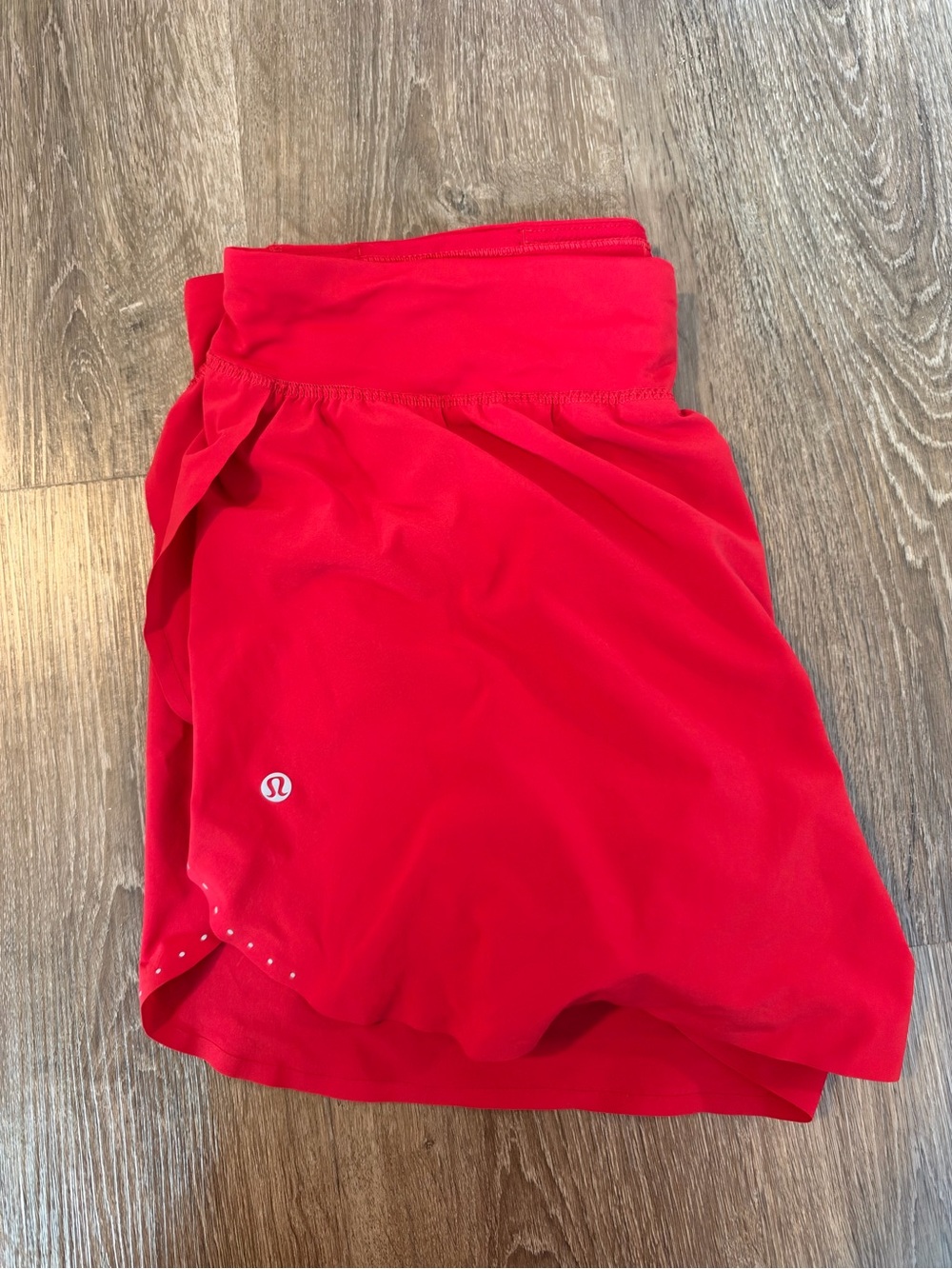 lululemon athletica Red Athletic Skort